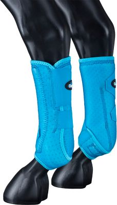 Tough-1 Rear Extreme Vented Horse Sport Boots, Turquoise, Medium, 2 ct.