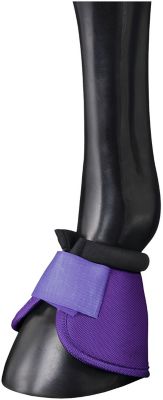 Image showing  Ballistic Nylon Bell Boots, Purple, Medium