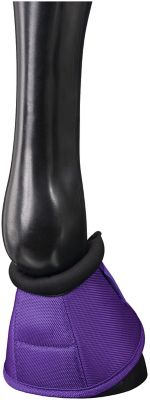 Image showing  Ballistic Nylon Bell Boots, Purple, Medium