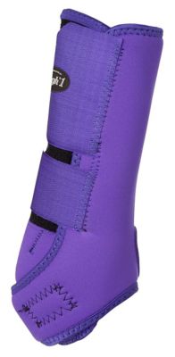 Image showing  Front Vented Horse Sport Boots, Medium, Purple, 2 ct.