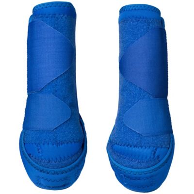 Image showing  Front Vented Horse Sport Boots, Medium, Royal Blue, 2 ct.