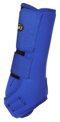 Tough-1 Vented Horse Sport Boots, Medium, Royal Blue, 4 ct.