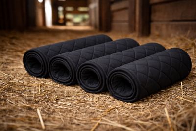 Image showing  Quilted Horse Leg Wraps, 10 in. x 7 in. x 2 in.