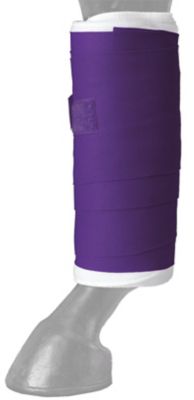 Image showing  Horse Standing Wraps, 9 ft., Purple, 4 pc.