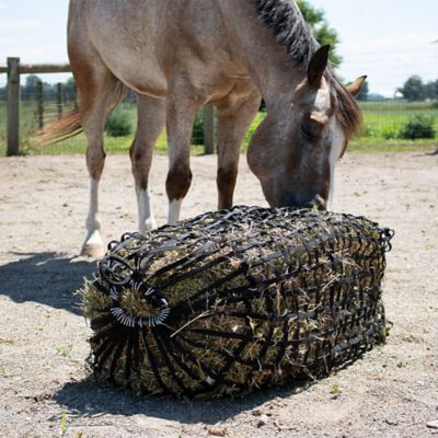 Image showing  Small 1/2 in. Nylon Web Square Bale Slow Feeder.
