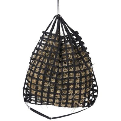 Tough1 2 Flake Slow Feed Web Hay Feeder with Drawstring Top