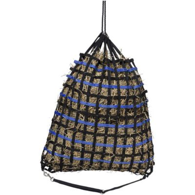 Tough1 2 Flake Slow Feed Web Hay Feeder with Drawstring Top