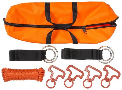 Tough1 Four Horse No-Knot Picket Line Kit