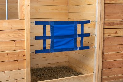 Image showing  Solid Center Horse Stall Guard, Blue