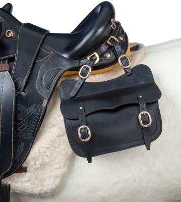 Image showing  Australian Outrider Collection Leather Saddle Pocket
