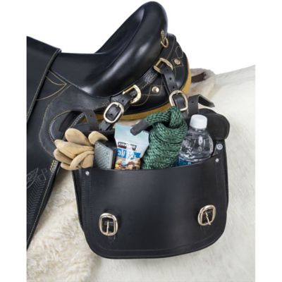 Image showing  Australian Outrider Collection Leather Saddle Pocket