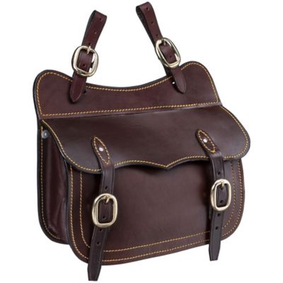 Tough1 Australian Outrider Collection Leather Saddle Pocket