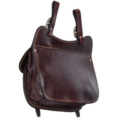 Image showing 2 th Tough1 Australian Outrider Collection Leather Saddle Pocket
