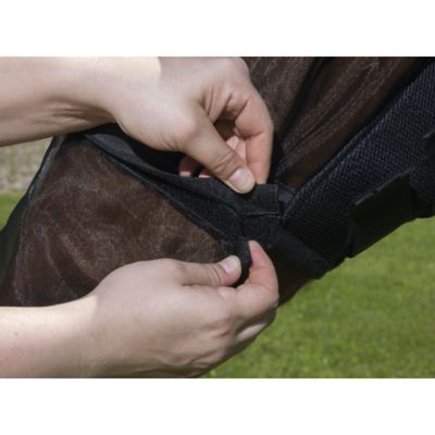 Image showing  Deluxe Comfort Mesh Fly Mask with Mesh Nose