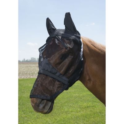 Image showing  Deluxe Comfort Mesh Fly Mask with Mesh Nose