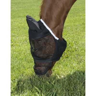 Image showing  Deluxe Comfort Mesh Fly Mask with Mesh Nose