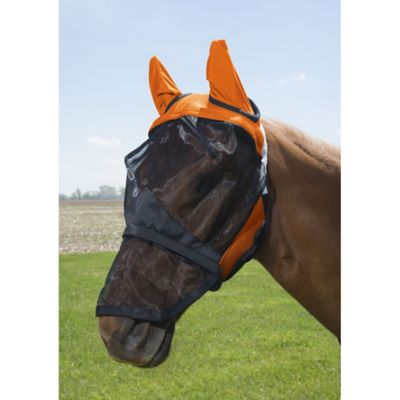 Image showing  Deluxe Comfort Mesh Fly Mask with Mesh Nose