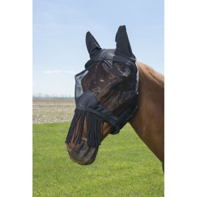 Image showing  Deluxe Comfort Mesh Fly Mask with String Nose