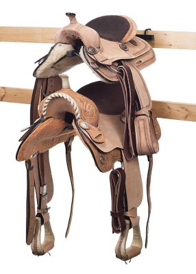 Image showing  Double Breakdown Traveling Saddle Rack