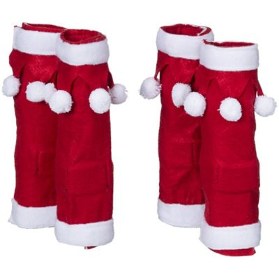 Image showing  Santa Leg Wraps 4 pc. Set, 95-534-0-0