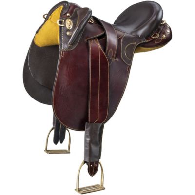 Image showing 1 th Tough1 Australian Outrider Collection Stock Poley Saddle Without Horn
