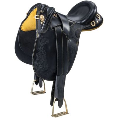 Image showing  Australian Outrider Collection Stock Poley Saddle Without Horn