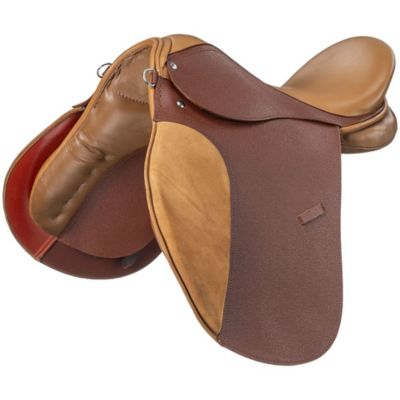 Image showing  Equitare All-Purpose English Saddle with Padded Flap