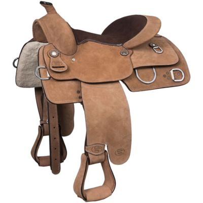 Image showing  Roughout Trainer Saddle