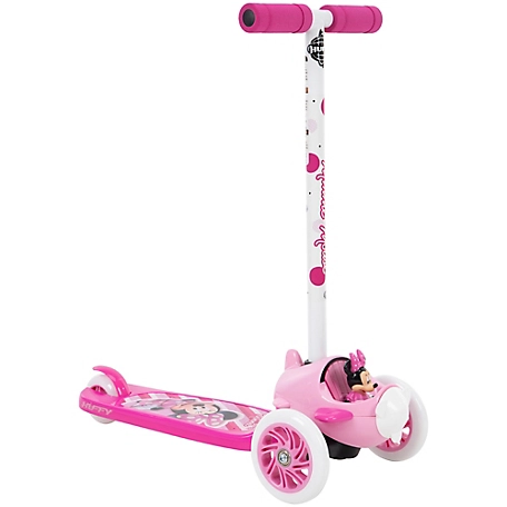 Huffy Toddlers' Disney Minnie 3-Wheel Scooter, Pink