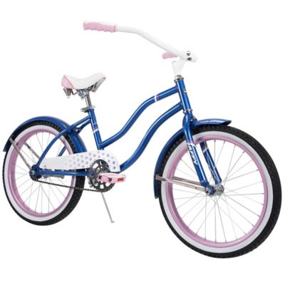 Huffy Girls' 20 in. Good Vibrations Bike, Pearl Blue