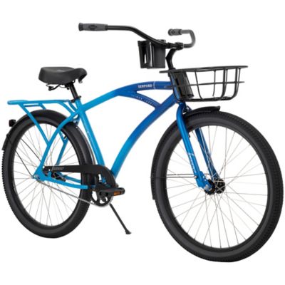 Huffy 26 in. Sanford Cruiser Bike, 1 Speed, Blue Fade