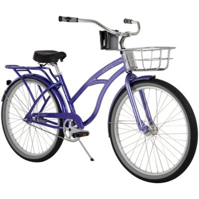 Huffy 26 in. Sanford Cruiser Bike, 1 Speed, Purple Fade