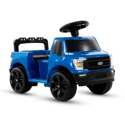 Huffy Kids' Ford F-150 6V Battery Ride-On Mini Truck, Blue