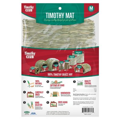 Image showing  Timothy Hay Small Animal Club Mat