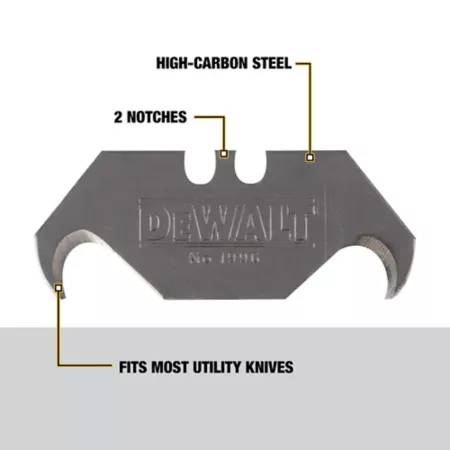 DeWALT Hook Blades 5 Pack Replacement Blades