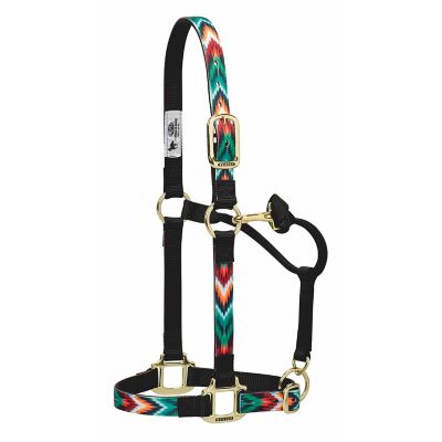 Weaver Leather Nylon Patterned Adjustable Horse Halter