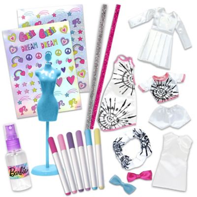Image showing  Barbie Tie-Dye Be a Real Fashion Designer Doll Clothes Designing Kit, 19 pc.