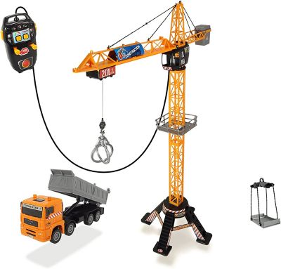 Image showing  Toys Mega Remote Control Crane Toy Set with Truck