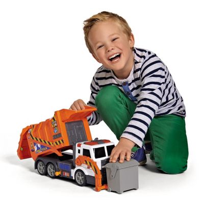 Image showing  16 in. Action Series Garbage Truck Toy
