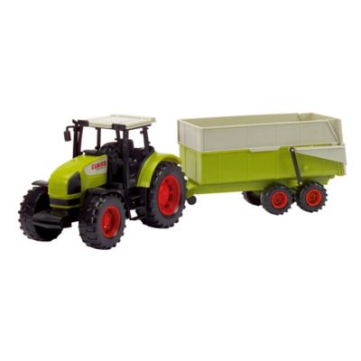 Image showing  Claas Toy Tractor with Trailer