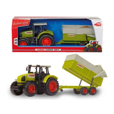 Image showing  Claas Toy Tractor with Trailer