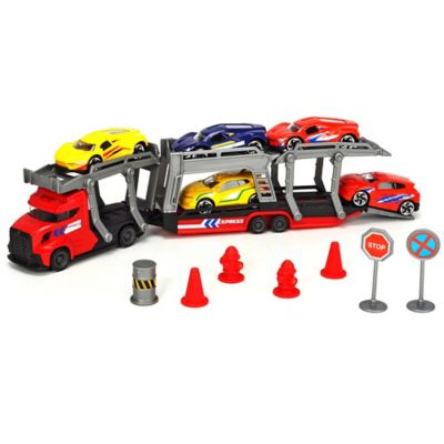 Dickies Transporter Set with 5 Die-Cast Cars