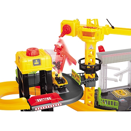 Dickie Toys Construction Playset with 4 Die-Cast Cars at Tractor Supply Co.