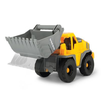 Image showing  28 in. Mack Truck with 2 Volvo Construction Truck Toys
