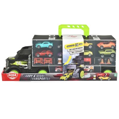Image showing  Truck Carry Case with 4 Die-Cast Vehicles