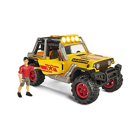 Dickies Light and Sound Jeep Adventure Playset