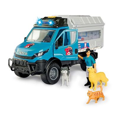 Dickies Toys Light and Sound Iveco Animal Rescue Playset