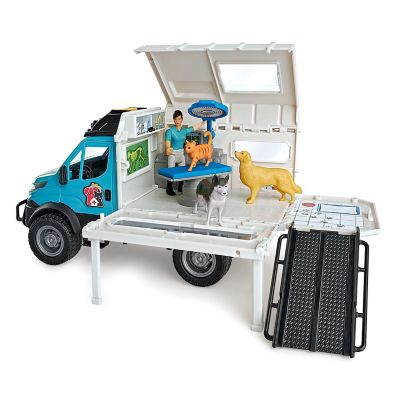 Image showing  Light and Sound Iveco Animal Rescue Playset