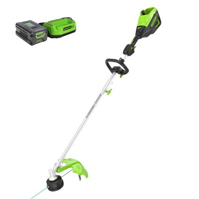 BLACK+DECKER LSTE525 20V MAX Lithium Feed String Trimmer/Edger with 2  Batteries for sale online