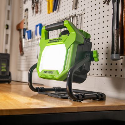 Image showing  2,500-Lumen 60V Cordless Battery Work Light, Dual Power (AC/DC), Tool Only